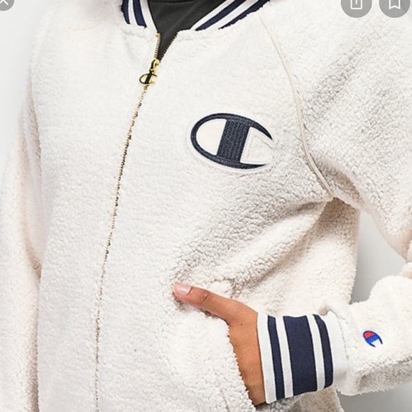 champion teddy jacket
